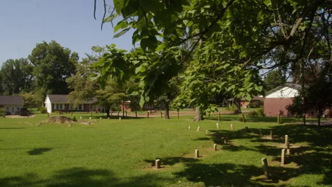 First Monument to the Unknown Confederate Dead Video stock 287995375