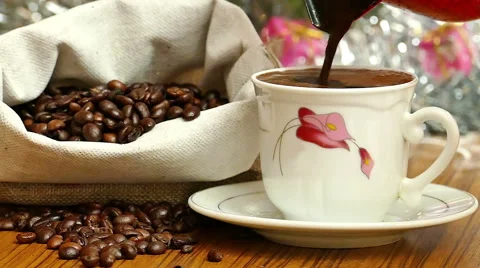 The First Morning Coffee Stock Footage 57997500