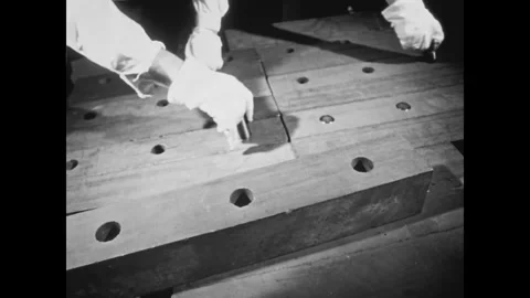The first nuclear reactor in Europe. Construction Stock Footage 296069835