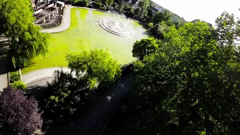 First Person View drone flight over the city of Opole, Poland. Stock Footage 282326132