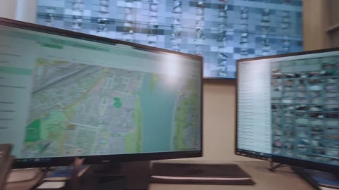 First-person view of the observation post Stock Footage 264532204