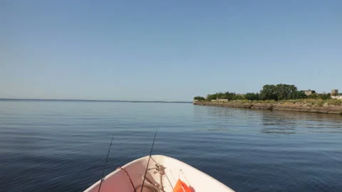 First person view of the sea Stock Footage 228626819