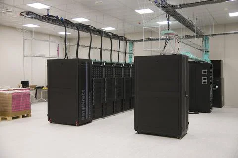 First petascale supercomputer is Eastern Europe Foto stock