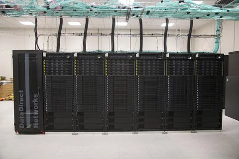 First petascale supercomputer is Eastern Europe Foto stock