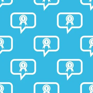 First place message pattern Stock Illustration