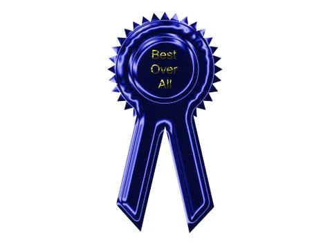 First Place Ribbon Illustrazione stock