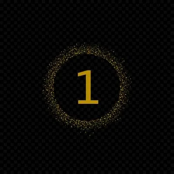 First place symbol Illustrazione stock