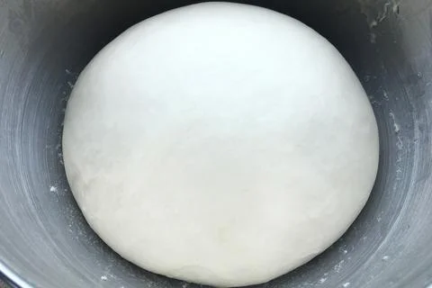 First proof or intermediate proofing dough for rest and ferment. Stock Photos