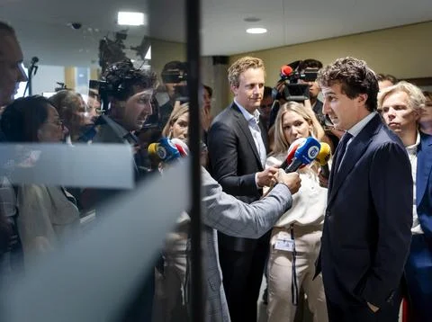 First question hour after the summer recess in Netherlands, The Hague - 01 Sep 2 스톡 사진