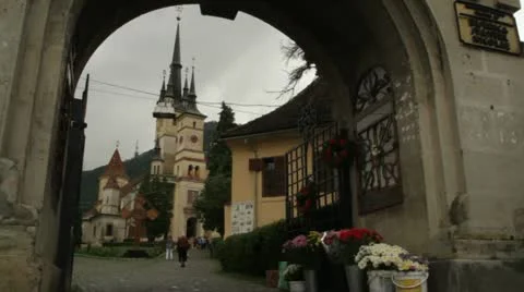 First Romanian School 0004 Stock Footage 12618600