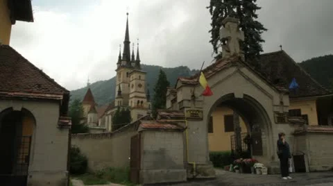 First Romanian School 0005 Stock Footage 12619041