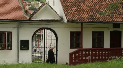 First Romanian School 0014 Vídeo Stock 12626714