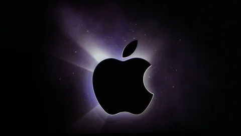 First run install setup of MacOS X Apple MacOS on iMac computers Stock Footage 99139124