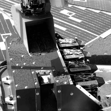 First Sample Delivery to Mars Microscope Copyright: xpiemagsx piemagsspace... Stock Photos