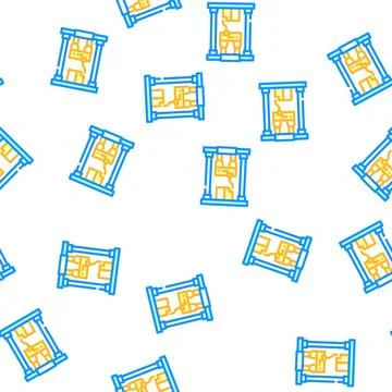 First sample production vector seamless pattern イラスト素材