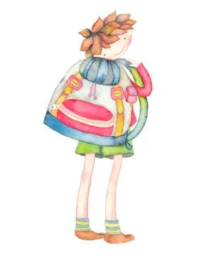 FIRST SCHOOL DAY 스톡 일러스트