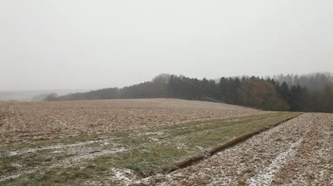 First Snow 6 Stock Footage 21653055