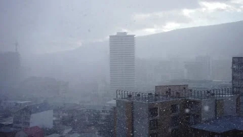 First snow Stock Footage 167565581