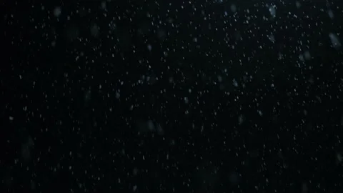 First snow at night against a dark sky Stock Footage 144015207