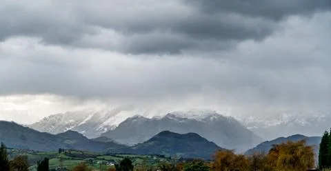 The First Snow Stock Photos