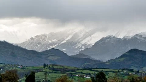 The First Snow Stock Photos