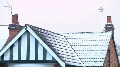First snow of winter Stock Footage 22666416
