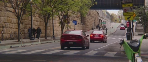 First St NE, Washington D.C. Video stock 238468148