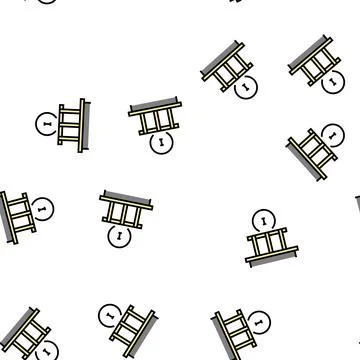 First stage of roof construction vector seamless pattern 库存插图