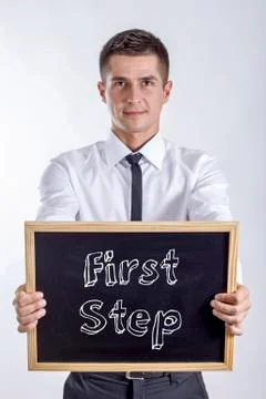 First Step 스톡 사진