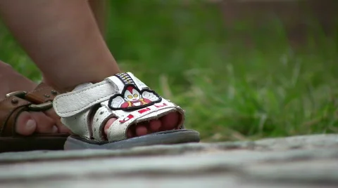 The first steps Stock Footage 264715