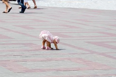 First steps Stock Photos