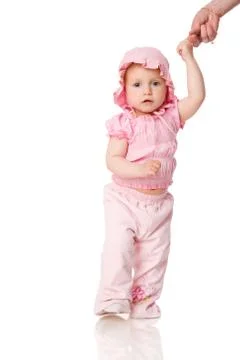 First steps Foto stock