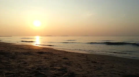 First sunshine time for year 2015 Stock Footage 49669125