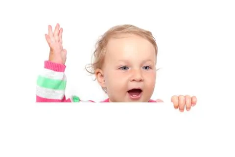 First teeth. Stock Photos