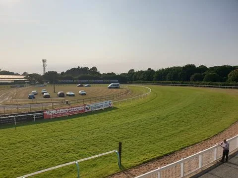 The First Turn 库存照片