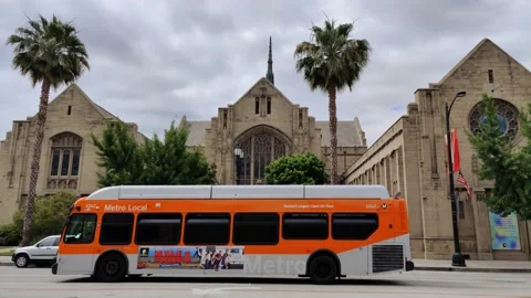 First United Methodist Church Pasadena California USA Stock Footage 155365815