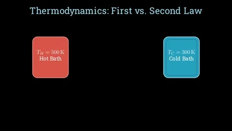 First vs Second Law (Thermodynamics) Stock Footage 336632523