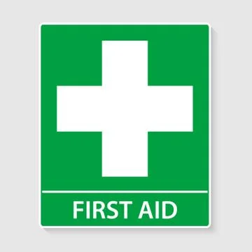 Firstaidsign Stock Illustration