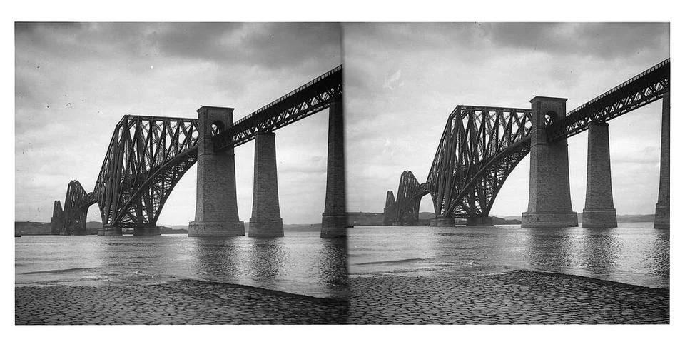Firth of Forth Bridge in Edinburgh Copyright: xpiemagsx dft07184 !ACHTUNG ... Stock Photos