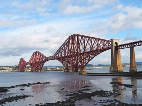 Firth of Forth rail bridge Stock Photos