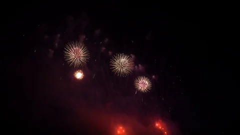 Firwork explosion. Stock Footage 113943692
