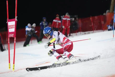 FIS Alpine Skiing World Cup - Men's Parallel Slalom City Event, Stockholm, Swede 库存照片
