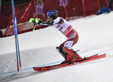 FIS Alpine Skiing World Cup - Men's Parallel Slalom City Event, Stockholm, Swede Foto stock