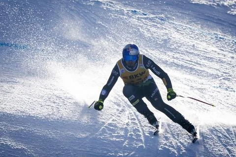 FIS Alpine Skiing World Cup in Wengen, Switzerland - 13 Jan 2023 Stock Photos