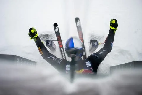 FIS Alpine Skiing World Cup, Kitzbuehel, Austria - 17 Jan 2023 Stock Photos