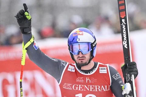 FIS Alpine Skiing World Cup, Kitzbuehel, Austria - 20 Jan 2023 Stock Photos
