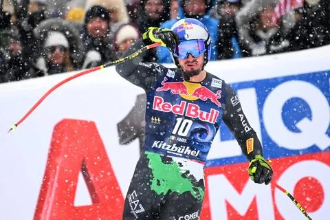 FIS Alpine Skiing World Cup, Kitzbuehel, Austria - 21 Jan 2023 Stock Photos