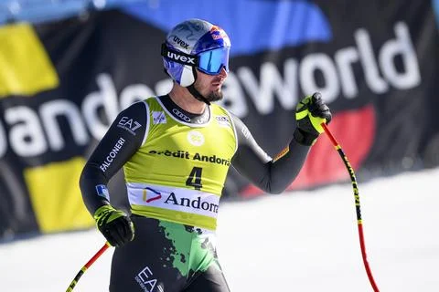 FIS Alpine Skiing World Cup finals, El Tarter, Andorra - 15 Mar 2023 Stock Photos