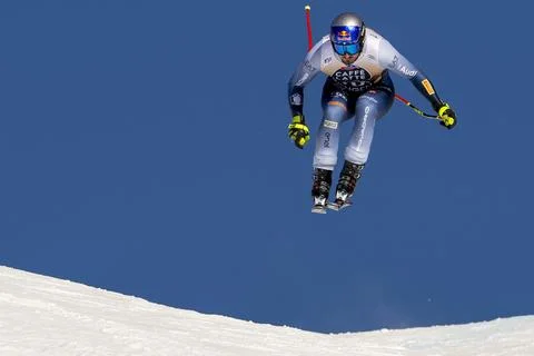 FIS Alpine Skiing World Cup in Wengen, Switzerland - 13 Jan 2024 Stock Photos