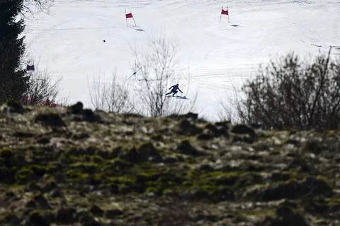 FIS Alpine Skiing World Cup finals in Saalbach Hinterglemm, Austria - 22 Mar 202 Stock Photos